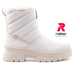 Фотографія 1 жіночі зимові чоботи RIEKER W0373-80 white