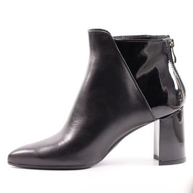 Фотография 3 Женские осенние ботинки BRAVO MODA 2226 black skora+lakier