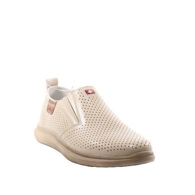 Фотография 2 Мужские летние туфли с перфорацией RIEKER 10452-60 beige