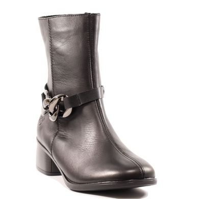 Фотографія 2 жіночі осінні черевики REMONTE (Rieker) R8875-01 black