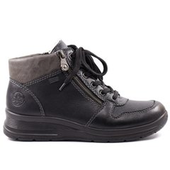 Фотография 1 женские зимние ботинки RIEKER L7703-00 black