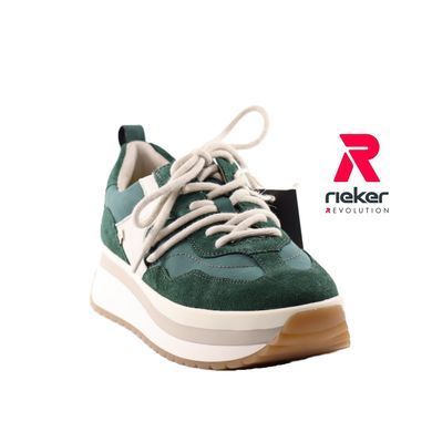 Фотография 2 Кроссовки женские RIEKER W0900-54 green