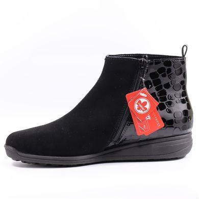 Фотография 4 Женские осенние ботинки RIEKER 47258-00 black