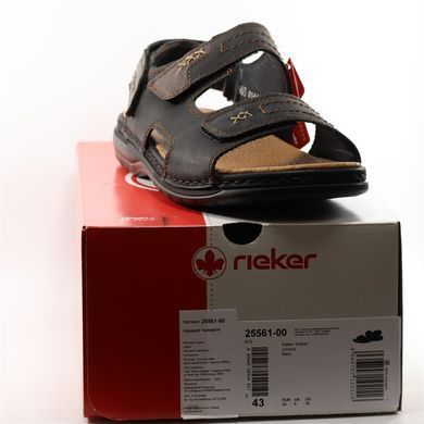 Фотографія 7 Чоловічі сандалії RIEKER 25561-00 black
