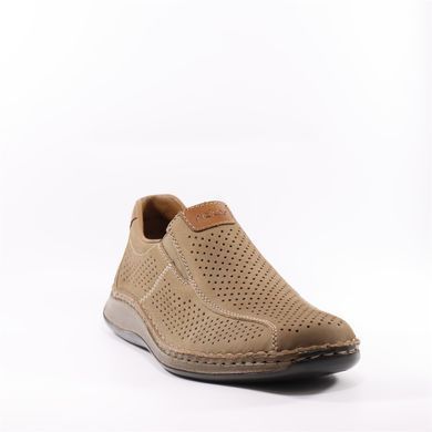 Фотография 2 Мужские летние туфли с перфорацией RIEKER 05272-64 brown