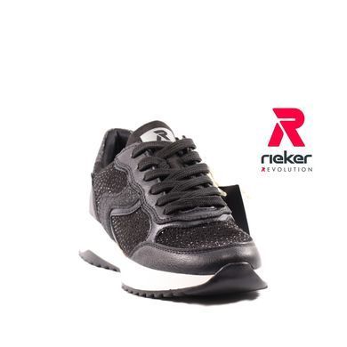 Фотографія 2 Кросівки жіночі RIEKER W1304-00 black