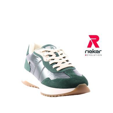 Фотография 2 Кроссовки женские RIEKER W1306-54 green