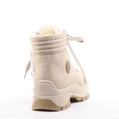 Фотография 6 Женские зимние ботинки RIEKER X9334-62 beige