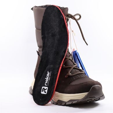 Фотографія 3 Жіночі зимові черевики RIEKER Z3950-25 brown