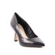 женские туфли на высоком каблуке шпильке BRAVO MODA 0074 Czarna Skora фото 2 mini