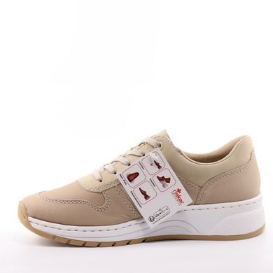 Фотография 3 Кроссовки женские RIEKER N6501-61 beige