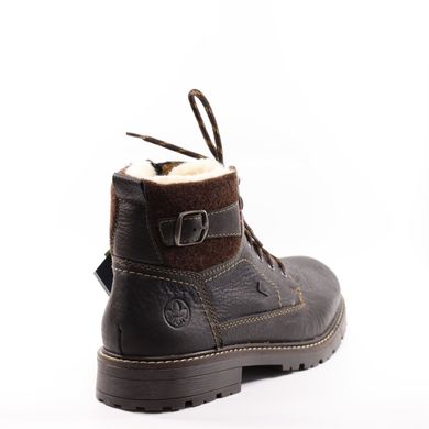 Фотография 5 зимние мужские ботинки RIEKER 32029-25 brown
