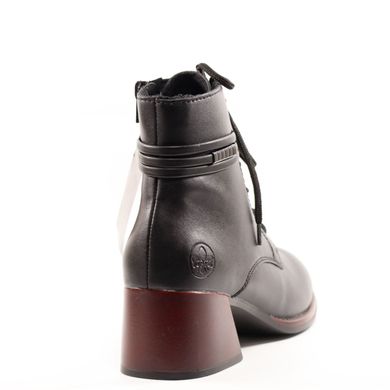 Фотография 4 женские осенние ботинки RIEKER 79301-00 black