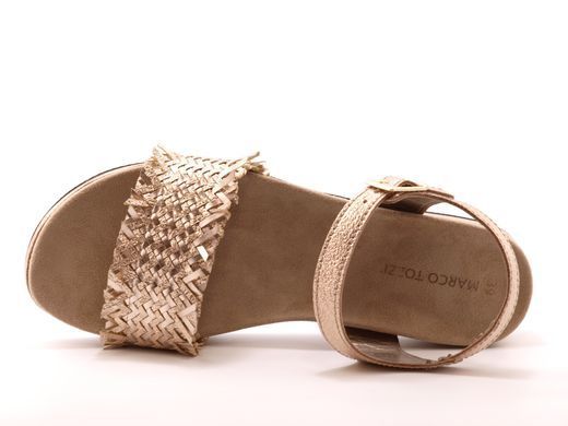 Фотографія 5 Жіночі босоніжки на платформі MARCO TOZZI 2/2-28729-32 rose metallic