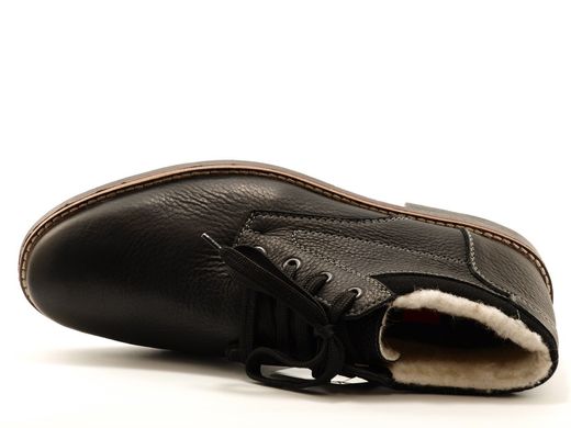 Фотография 5 зимние мужские ботинки RIEKER 15349-00 black