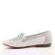 жіночі літні туфлі з перфорацією RIEKER L6350-80 white фото 3 mini