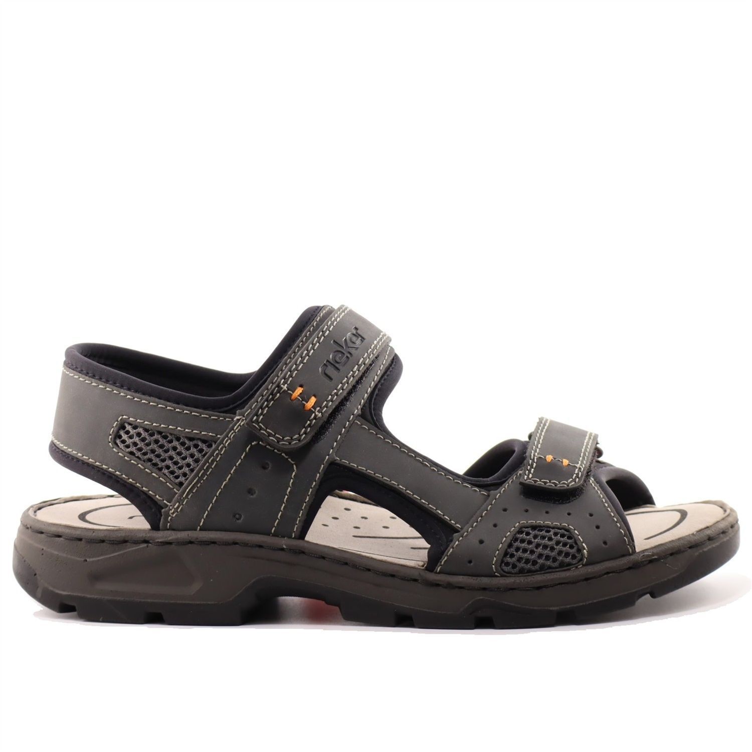 RIEKER 26156-47 grey: Мужские сандалии - 3 450 грн, оригинал