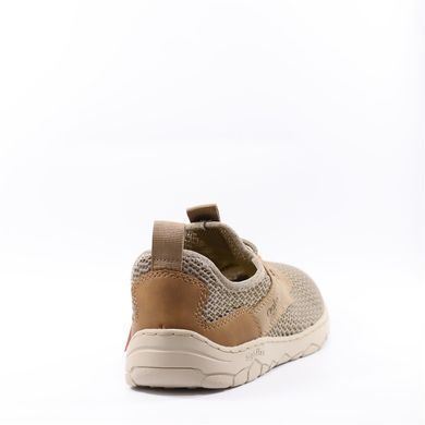 Фотография 5 Мужские летние туфли с перфорацией RIEKER 08365-64 beige