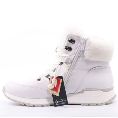 Фотография 4 Женские зимние ботинки RIEKER W0670-80 white