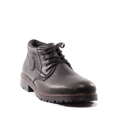 Фотография 2 зимние мужские ботинки RIEKER 12039-00 black