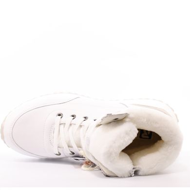 Фотография 7 женские зимние ботинки RIEKER W0670-80 white