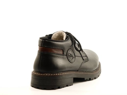 Фотография 4 зимние мужские ботинки RIEKER 12039-00 black