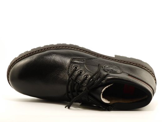 Фотография 5 зимние мужские ботинки RIEKER 12039-00 black