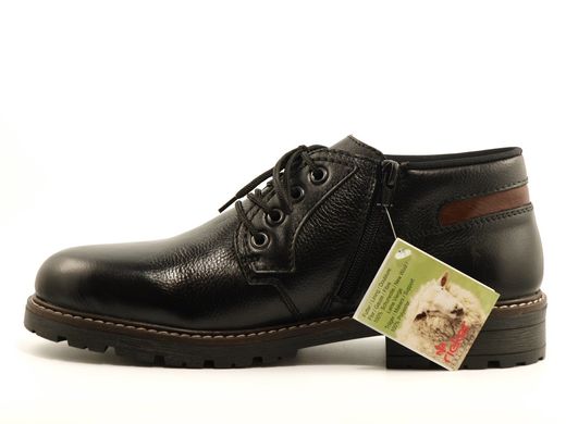 Фотография 3 зимние мужские ботинки RIEKER 12039-00 black
