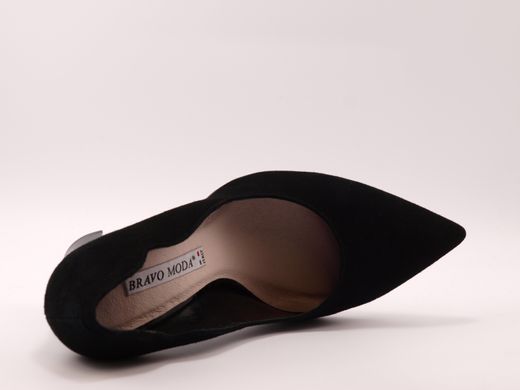 Фотографія 5 туфлі BRAVO MODA 1475 black suede