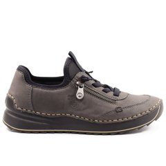 Фотографія 1 туфлі жіночі RIEKER 51568-45 grey