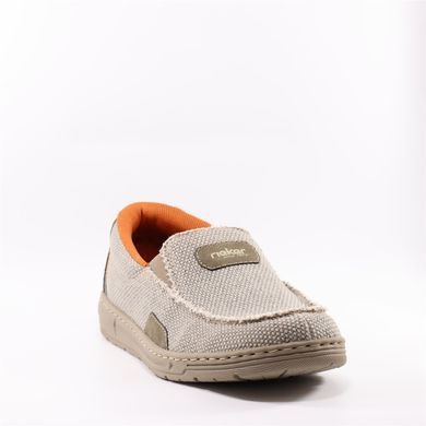 Фотография 2 Мужские туфли слипоны RIEKER 08651-62 beige