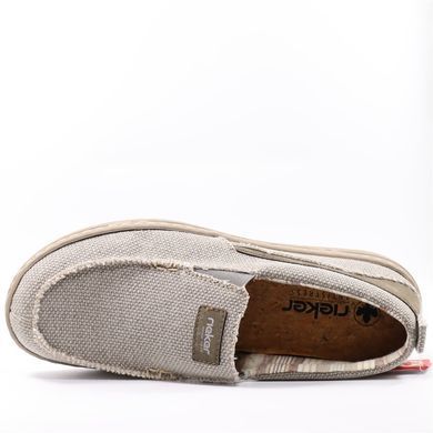 Фотография 6 Мужские туфли слипоны RIEKER 08661-62 beige