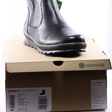 Фотографія 8 Зимові жіночі напівчоботи REMONTE (by Rieker) R8482-01 black