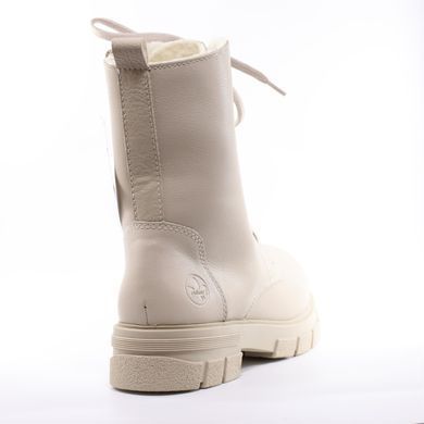 Фотография 5 Зимние женские полусапоги RIEKER Z9119-60 beige