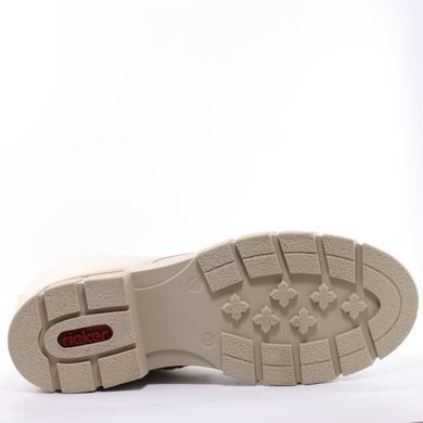 Фотография 7 Зимние женские полусапоги RIEKER Z9119-60 beige