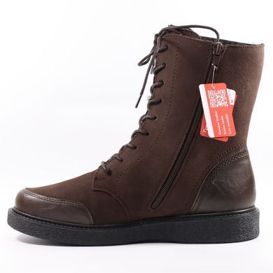 Фотография 4 Женские зимние ботинки RIEKER 71102-25 brown