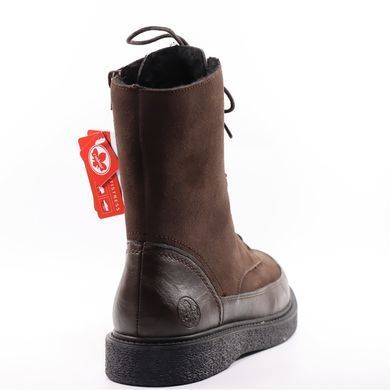 Фотография 6 Женские зимние ботинки RIEKER 71102-25 brown