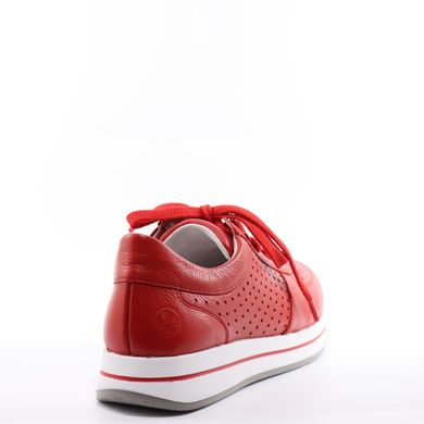 Фотографія 4 кросівки жіночі RIEKER N4515-33 red
