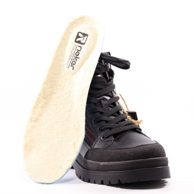 Фотография 3 зимние мужские ботинки RIEKER U0271-00 black