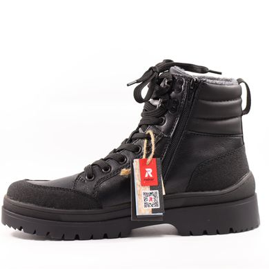 Фотография 4 зимние мужские ботинки RIEKER U0271-00 black