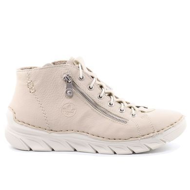 Фотографія 1 Жіночі осінні черевики RIEKER 55048-60 beige