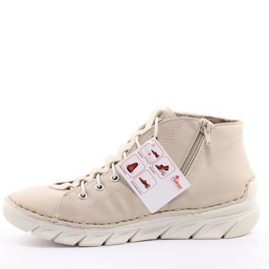 Фотографія 3 Жіночі осінні черевики RIEKER 55048-60 beige