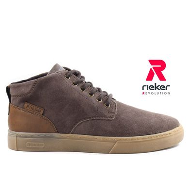 Фотография 1 осенние мужские ботинки RIEKER U0762-45 grey
