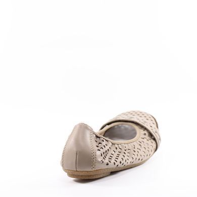 Фотографія 4 Жіночі туфлі балетки RIEKER 41430-64 beige