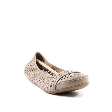 Фотографія 2 Жіночі туфлі балетки RIEKER 41430-64 beige