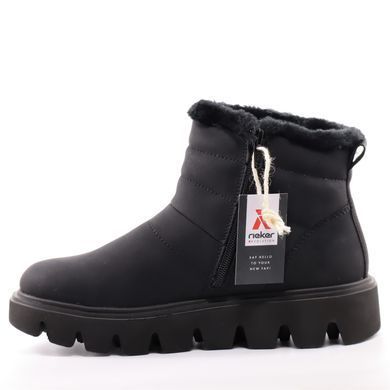 Фотографія 4 Жіночі зимові черевики RIEKER W2070-00 black