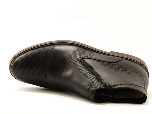 Фотография 5 зимние мужские ботинки RIEKER 35381-00 black