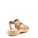 Женские босоножки на низком ходу RIEKER 61850-24 brown фото 4 mini