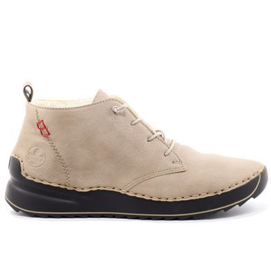 Фотография 1 Женские зимние ботинки RIEKER 51510-60 beige