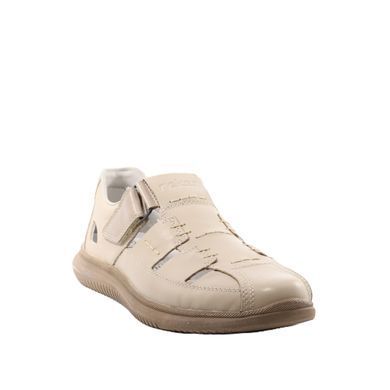Фотография 2 Мужские летние туфли с перфорацией RIEKER 10453-60 beige